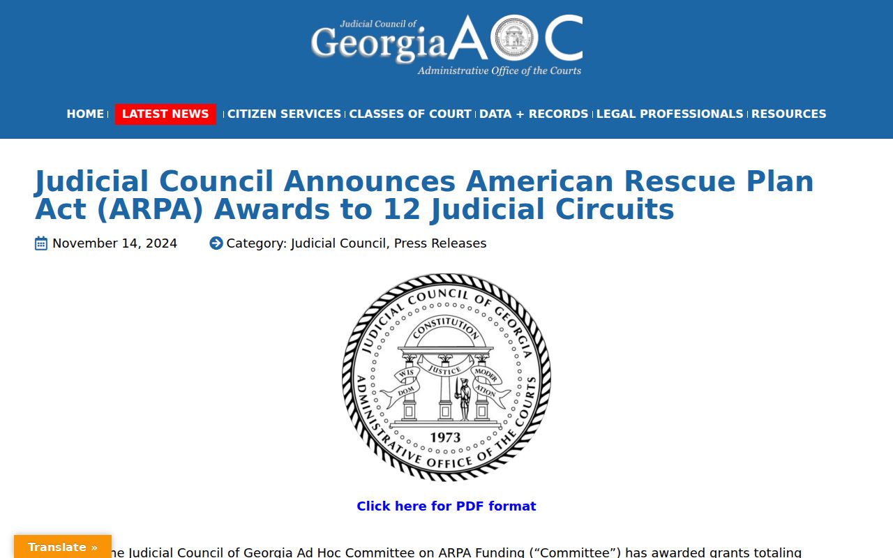 Lumpkin County court records Enotah technology funding